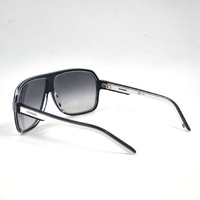 Carrera 27 XSZ/9O Navigator Sunglasses Black White Grey 62mm Grey Lens