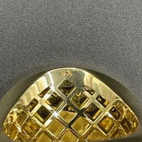 Mens 18ct Yellow Gold Ring 2000 Olympic Achievment $100 Coin Ring