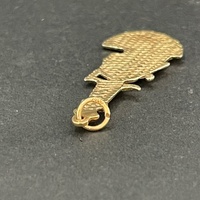 Unisex 9ct Yellow Gold Egyptian Head Pendant