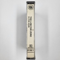 Elton John Too Low For Zero 1983 Cassette Tape Vintage Classic Pop