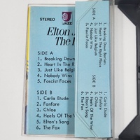 Elton John The Fox Cassette Tape Pop Rock Vintage Music Collectible