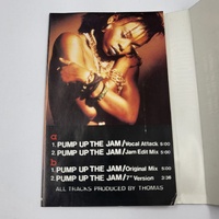 Technotronic Pump Up the Jam Cassette Tape Vintage Rare Dance Hit
