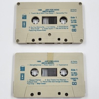 1986 Just For Kicks Megamix Cassette Tape Double Pack Rare Vintage