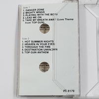Top Gun 1986 Original Soundtrack Cassette Tape Vintage Movie Music