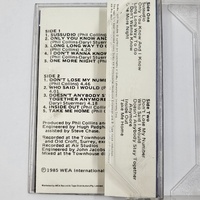 Phil Collins No Jacket Required 1985 Cassette Tape Pop Rock Album