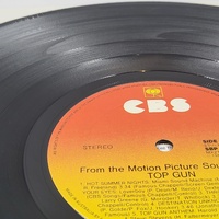 Top Gun Original Motion Picture Soundtrack 1986 Vintage Vinyl Record