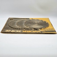 Workzone 3pc Circular Saw Blades 180mm 16 24 40T 20mm Bore Set