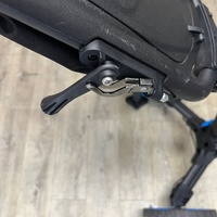 Axglo Tri Lite Deluxe Foldable Golf Buggy Push Trolley with Seat​