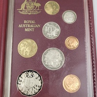 1989 RAM Proof Coin Set Original Inhabitants $2 $1 50c 20c 10c 5c 2c 1c