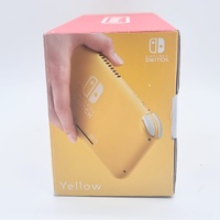 Nintendo Switch Lite Handheld Gaming Console Yellow HDH-001 with Charger