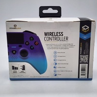 Powerwave Purple Rush Wireless PS4 Controller Bluetooth Dual Vibration