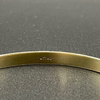 Ladies 9ct Yellow Gold Round Bangle