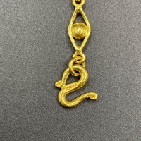 Ladies 24ct Yellow Gold Fancy Link Bracelet