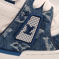 Louis Vuitton LV Trainer Blue Monogram Denim BM028412 1A9JGZ US 12