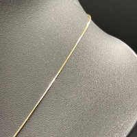 Ladies 9ct Yellow Gold Snake Link Necklace