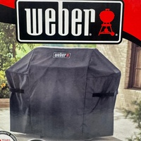 Weber Premium Grill Cover Spirit 400+ Series 4-Burner BBQ Outdoor Waterproof