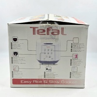 Tefal Easy Rice and Slow Cooker 10 Cup RK732160 Multicooker White