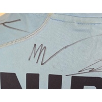 Sydney Roosters Signed Training Jersey Size L NRL Rugby League Autographed