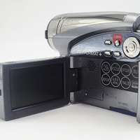 Hitachi DZ-HS500SW DVD/HDD Hybrid Camcorder with Accessories & Carry Bag – Handycam Video Camera