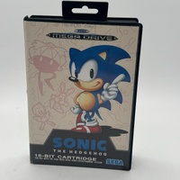 Sonic The Hedgehog Sega Mega Drive 16-Bit Cartridge Video Game