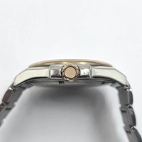Citizen Eco-Drive E111 Titanium Mens Watch White Dial Sapphire 100M