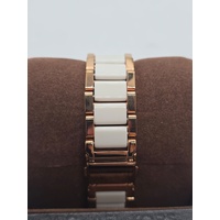 Michael Kors Womens Parker Chrono Two Tone Stainless Steel Glitz Watch MK5774