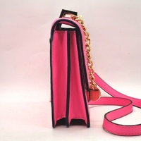 Aldo Meraegyn Lionhead Quilted Crossbody Bright Pink Ladies Bag