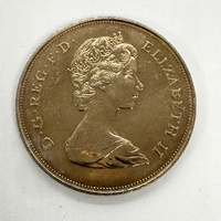H.R.H. 1981 Royal Wedding Crown Coin Prince Charles Lady and Diana Coin