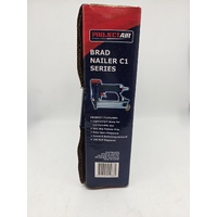 Project Air Brad Nailer C1 Series TA-C1BK with Hardcase