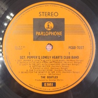 The Beatles Sgt. Pepper's Lonely Hearts Club Band AUS Pressing Orange Vinyl