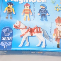 Playmobil Christmas Parade Set 5593 Holiday Building Set
