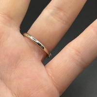 Ladies 14ct White Gold Natural Diamond Band Ring