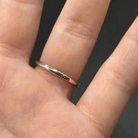 Ladies 14ct White Gold Natural Diamond Band Ring