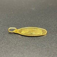 Ladies 24ct Yellow Gold PAMP Suisse Lady Fortuna Pendant