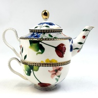 Maxwell & Williams Teas & Cs Contessa Tea For One Tea Set Porcelain Floral