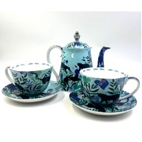 T2 H210BG746 Zoo Brews Large Tea For Two Tea Set