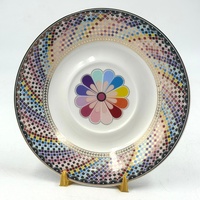 Morgan & Finch Carnival Stripe Tea for One Set Multi Gold 20921901