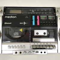 Medion MD 44238 80s Retro Boombox Bluetooth CD Tape FM/AM Radio Player