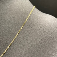 Ladies 9ct Yellow Gold Belcher Link Necklace