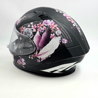 Airoh Full Face Helmet Valor Mad Matt Floral Design Size L 59-60