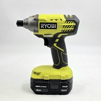 Ryobi One+ 18V R18ID1 Cordless Impact Driver with 4.0Ah Battery Charger and Bag