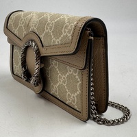 Gucci 476432 Dionysus GG Supreme Super Mini Ladies Bag