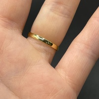 Ladies 18ct Yellow Gold Natural Diamond Enhancer Ring