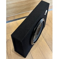 Rockford Fosgate Punch P3S-1X10 10 Inch Car Subwoofer with 10 Inch Slim Box