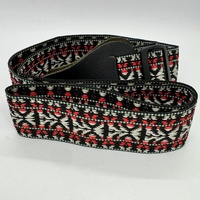 Vintage Wabash Hootenanny Guitar Strap 60s 70s Retro Adjustable USA