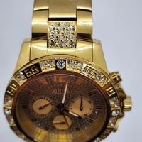 Guess GW0796G2 Majestic in Gold Tone 48mm Multifunction Mens Watch