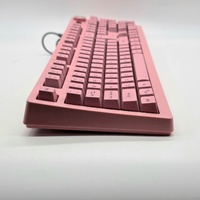 Playmax RGB Wired Keyboard Mouse Bundle Pink Taboo Backlit Gaming Set