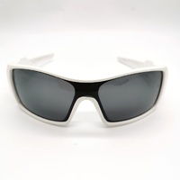 Oakley Oil Rig Sunglasses White Frame Grey Lens with Case