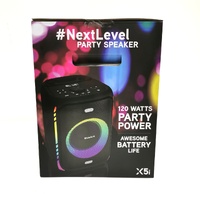 BlueAnt X5i 120 Watt Portable Party Speaker with Two Wireless Microphones