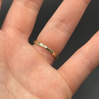 Ladies 9ct Yellow Gold Natural Diamond Band Ring